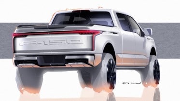 F-150 Lightning Exterior Sketch 5